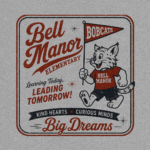 Bell Manor Elementary Vintage Bobcat T-Shirt